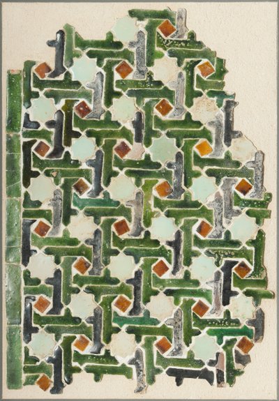 Pannello di piastrelle a mosaico da Unbekannt Unbekannt